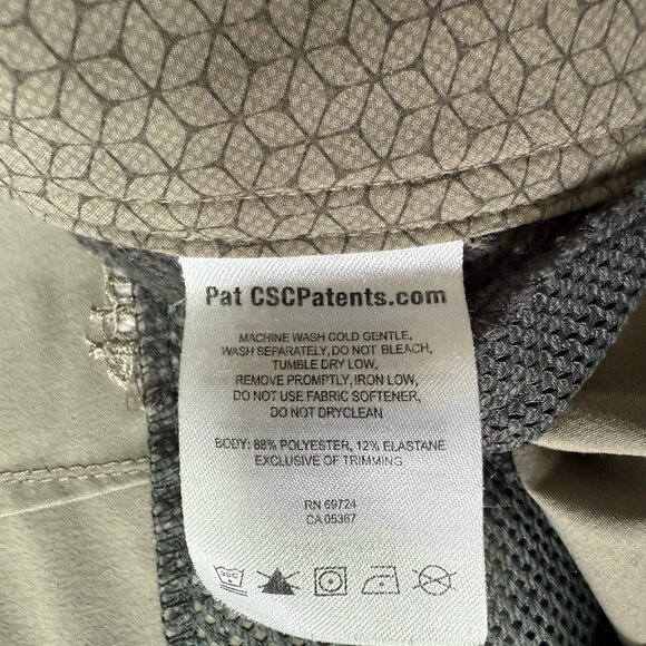 Columbia Global Adventure Shorts Mens 34 Lightweight Stretch Omni Shield Tan - Picture 6 of 6